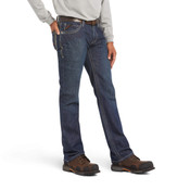 Ariat FR M4 Relaxed Boundary Boot Cut Jean in Shale